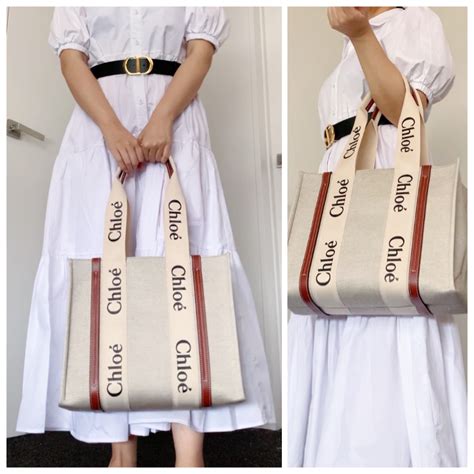 chloe z drewnianyn korkiem|Chloe Medium Woody Tote Bag Review — Giselle Arianne.